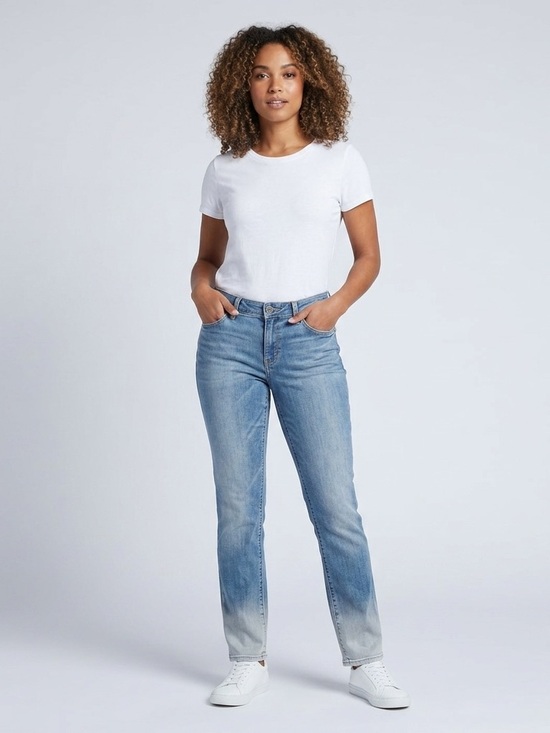 7 For All Mankind Denim - 7 For All Mankind The Cropped Skinny Light Wash Casual Skinny Jeans Size 29